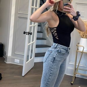 Free people black body suit. Size XS.